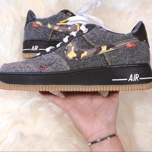Air Force1 LV8, Black/multi-color, men&wmn sizes